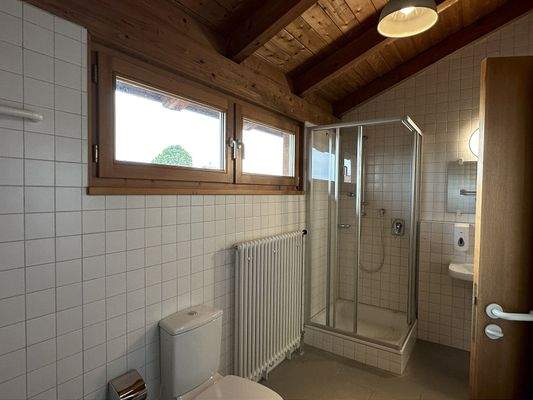 Sanitäre Anlagen im Obergeschoss