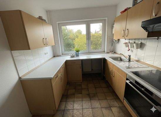 Küche leer - Lütt Immobilien