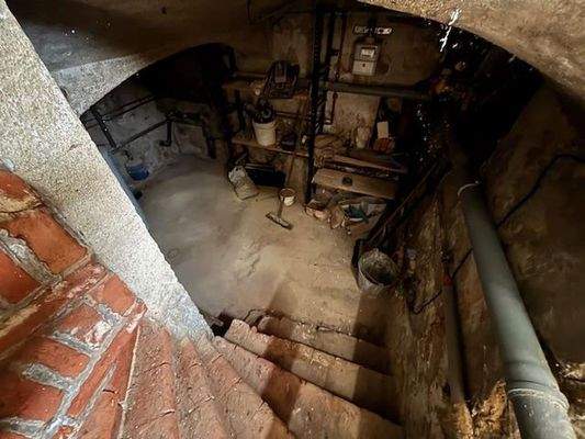 Teilunterkellerung mit Heizung