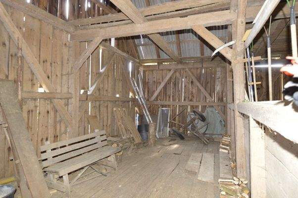 Innenansicht der Scheune