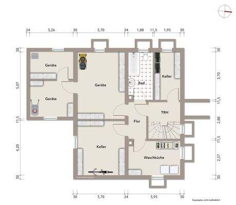 Grundriss Untergeschoss