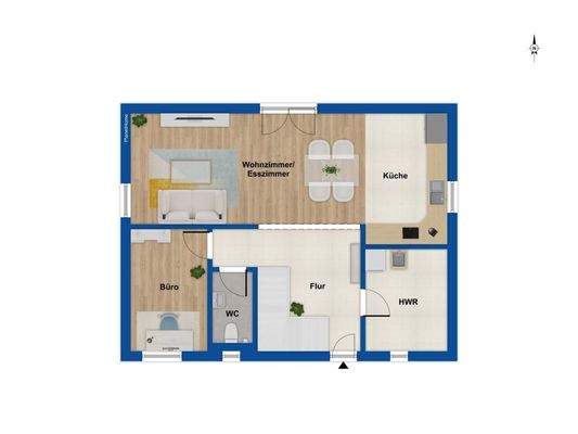 Grundriss - Erdgeschoss