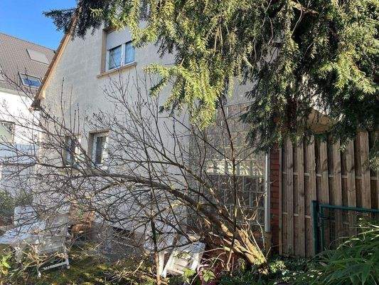 Seitlicher Gartenbereich!