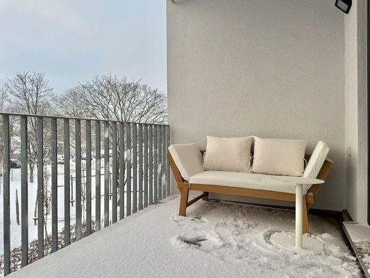 Exklusiver Balkon WG-Zimmer