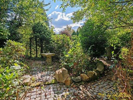 Sitzgelegenheit im Garten