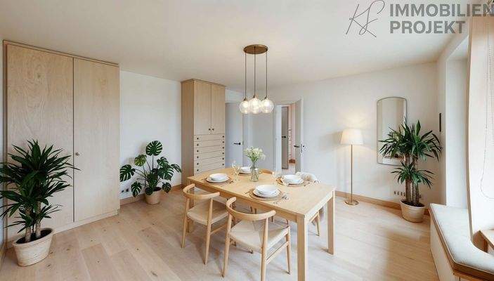 Esszimmer Möblierungsbeispiel