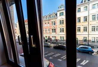 Ausblick vom Schlafzimmer