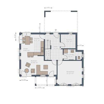 Grundriss Erdgeschoss