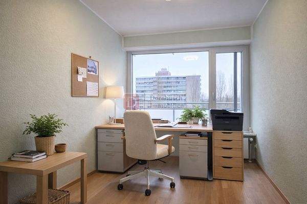 Arbeitszimmer - Staging