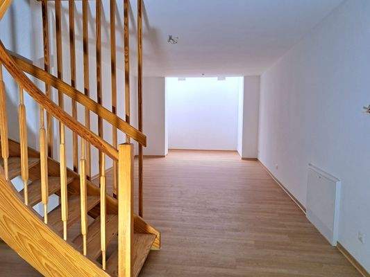 Souterrain mit neuem Bodenbelag