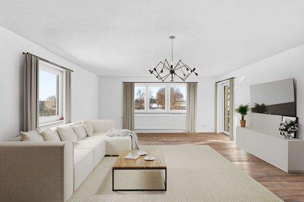 Wohnzimmer Staging EG/OG