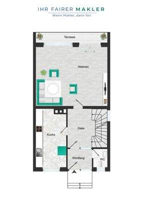 Grundriss Erdgeschoss