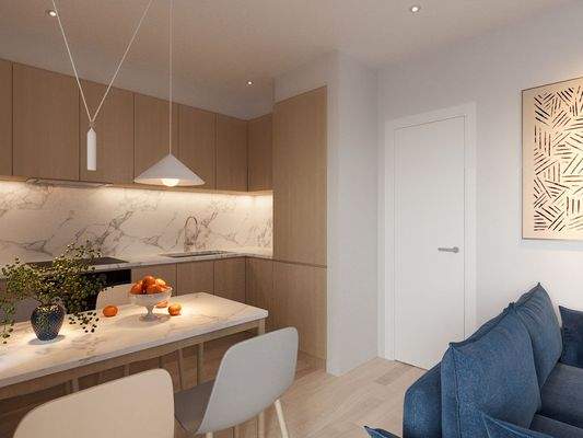 Visualisierung Wohnküche