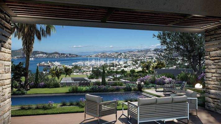 Exclusive Sea View Home Next to Yalıkavak Marina, Bodrum