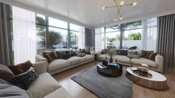 3-Storey Villas with Gardens in a Gated Complex in Başakşehir