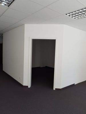 Im Laden ein abgetrennter Raum 