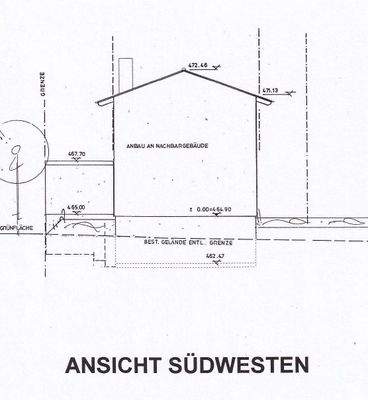 Hausansicht von Westen
