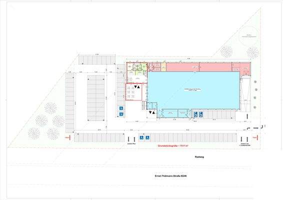 NORMA Fünfeichen Übersichtslageplan