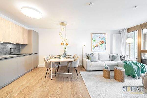 Musterwohnung Wohnzimmer