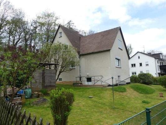 Seiten-/Rückansicht