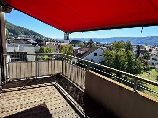 Balkon mit Seeblick