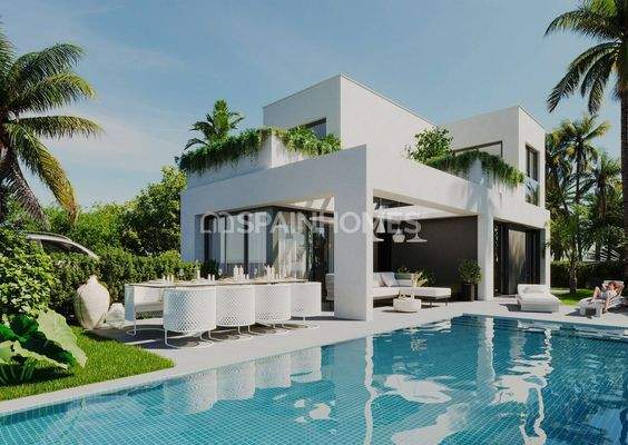 Sea-View Villas with Swimming Pools in Finestrat Alicante