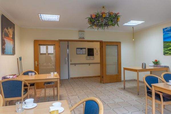 Pflegeeinrichtung Speisesaal