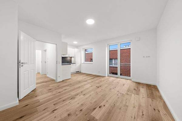 Wohn-/Schlafzimmer mit Küche