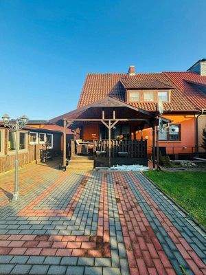 Blick auf die Terrasse