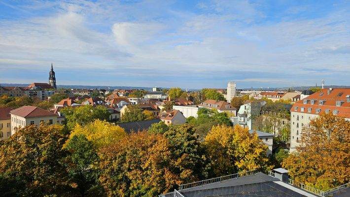 pot. Terrassenausblick