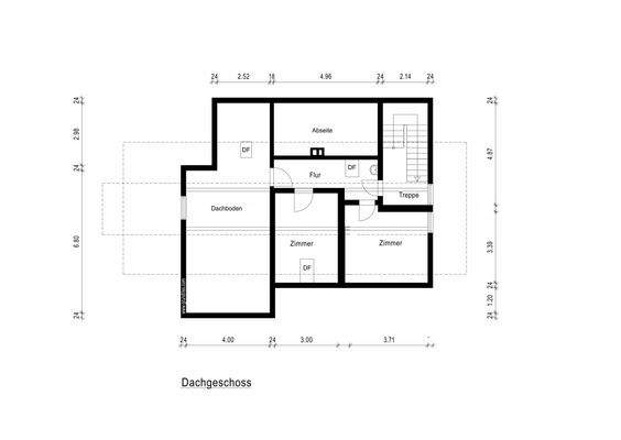 Grundriss Dachgeschoss