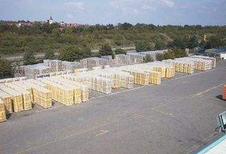 Außenlagerfläche von oben