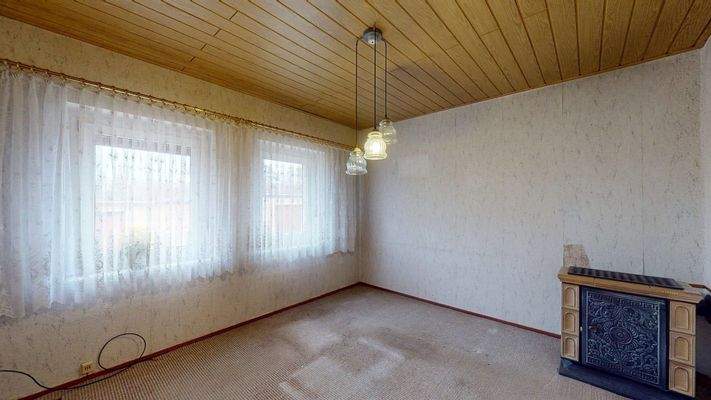 Wohnzimmer im Erdgeschoss