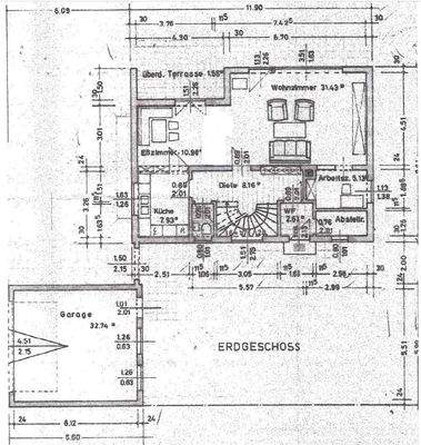Grundriss Erdgeschoss