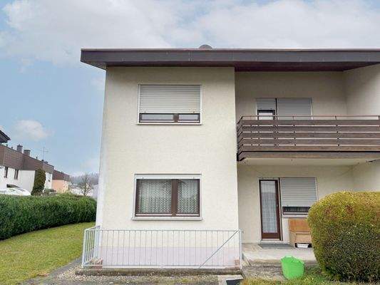 Rückansicht des Hauses