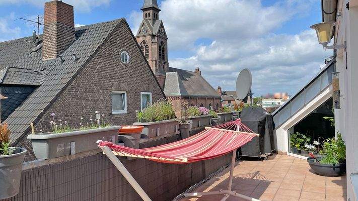 Balkon  im Dachgeschoss