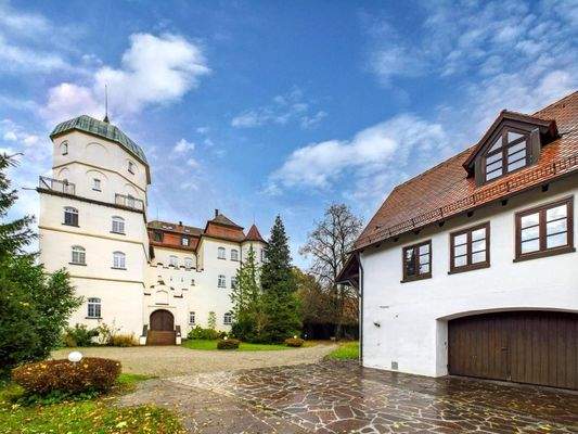 Garagenanbau zum Schloss