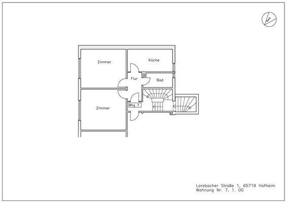Grundriss WE7
