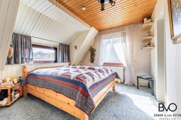 Schlafzimmer im Dachgeschoss