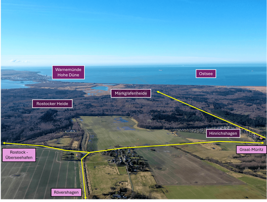 Lage Drohnenbild Umgebung