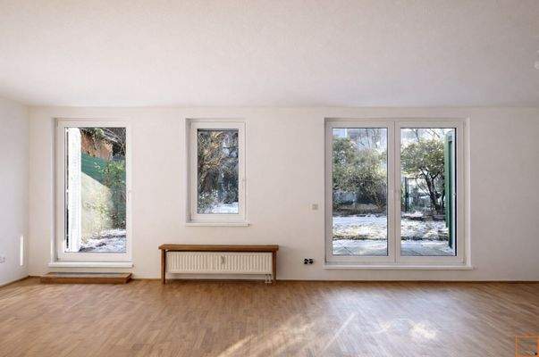 Das Wohn- und Esszimmer aus einer zweiten Perspektive