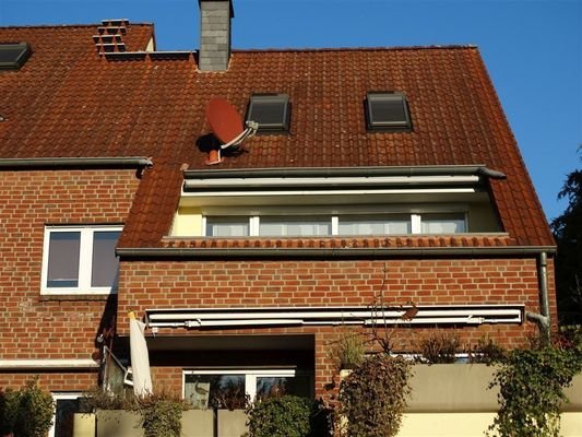 große Dachterrasse