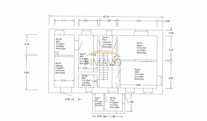 Grundriss EG Canitz-Christ...