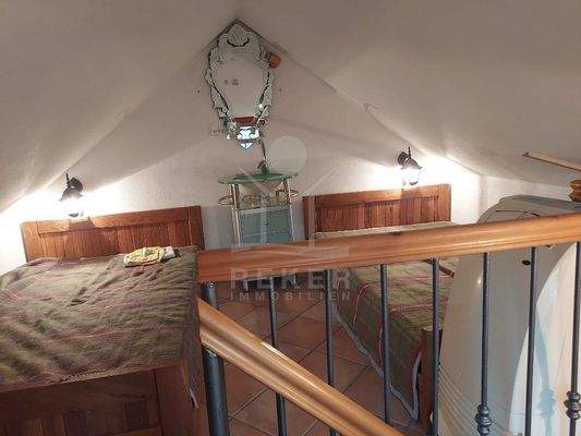 Das Reich der Träume befindet sich im Obergeschoss