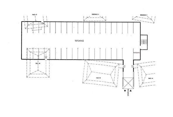 Grundriss Tiefgarage