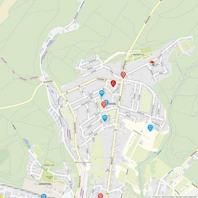 Geolyzer Kartenausschnitt