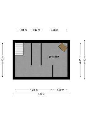 Grundriss Souterrain