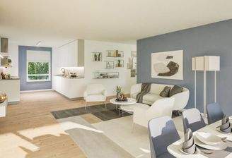 Blick ins Wohnzimmer