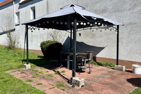 Terrasse im Garten
