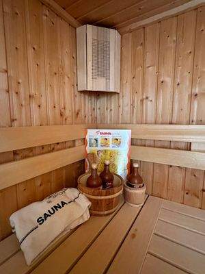 Sauna zum Entspannen